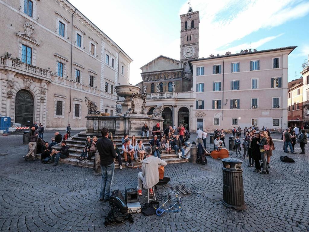 Ancient Trastevere Vespa Loft 로마 외부 사진